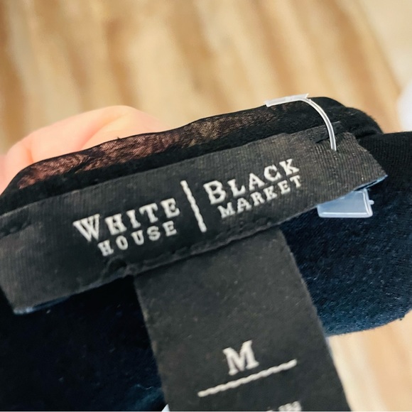 WHBM Snake Print Flutter Sleeve Top - Picture 7 of 8